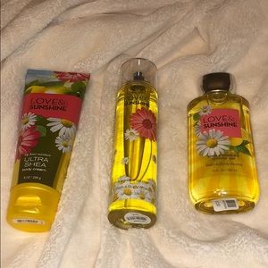 lotion body mist and shower gel NEW!